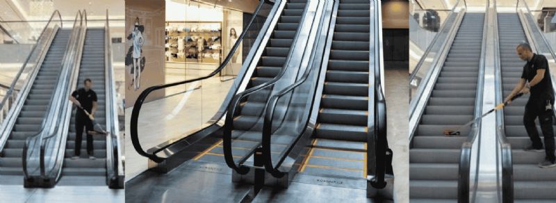 Rolltreppenreinigung: Die besten Tipps
